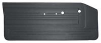 BLACK FRONT DOOR PANELS