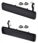 1993-02 GM Models	 Exterior Door Handle	 Black	 Pair