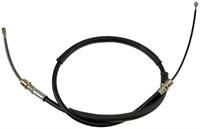parking brake cable, 132,49 cm, rear left and rear right