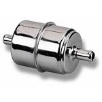 Fuel Filter, In-Line, 5/16", Chrome