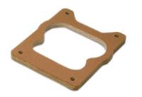 Carburetor Spacer, Wood, .500" Thick, Open, Spread Bore