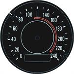 dekal hastighetsmätare 0-240km (Rallye)