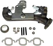 Exhaust Manifold, Cast Iron, Natural, Chevy, GMC, Oldsmobile, Driver Side, 4.3L, Each
