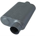 muffler, 3" in / 3" out, oval