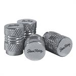 SR Valve Caps Milled Chrome 4pcs