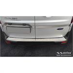 Stainless Steel Rear bumper protector suitable for Ford Tourneo Courier/Transit Courier 2014-2017 & FL 17- 'Ribs'