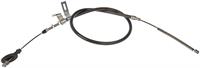 parking brake cable, 142,80 cm, rear right