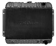 Radiator, Small Block, 3-Row, Heavy-Duty, Straight Outlet, For Cars With Automatic Transmission & Without AirConditioning