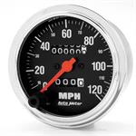 Speedometer 86mm 0-120mph Traditional Chrome Mechanical