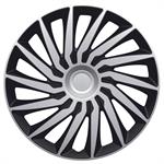 Set wheel covers Kendo 13-inch silver/black