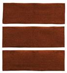 1964-68 Mustang Fastback 3 Piece Fold Down Nylon Loop Carpet Set - Emberglow