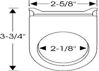 Grommet, steering column at da