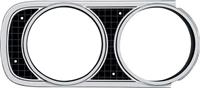 Headlamp Bezel	 RH Passenger Side