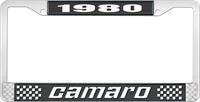 nummerplåtshållare, 1980 CAMARO STYLE 2 svart