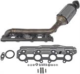 Exhaust Manifold With Integrated Catalyic Converter