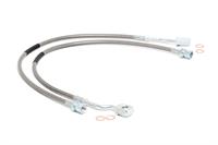 Front Extended Stainless Steel Brake Lines (07-17 GM 1500 Pickup & SUV) for 5-7.5-inch Lifts