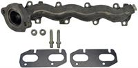 Exhaust Manifold, Cast Iron, Natural, Ford, 4.6L, Passenger Side, Each