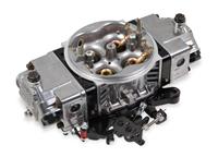 Carburetor, Ultra XP, Circle Track, 650 CFM, 4-Barrel, Tumble Polished, Black Anodized Metering Blocks