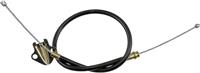 parking brake cable, 92,58 cm, rear left and rear right