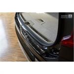 Zwart RVS Achterbumperprotector passend voor Volvo XC90 2015-2019 & Facelift 2019- 'Ribs'