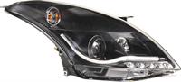 Set Koplampen in DRL-Look passend voor Suzuki Swift YP6 (excl. Sport) 2010- - Zwart