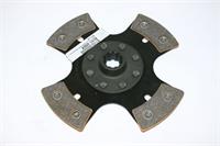 4-puck 200mm clutch disc with hub X (25,4mm x 10)