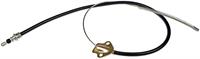 parking brake cable, 126,11 cm, rear left and rear right