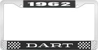 nummerplåtshållare 1962 dart - svart