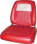 front upholstery crimson red / Pearl white