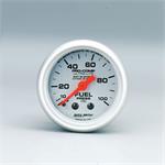 Fuel pressure, 52.4mm, 0-100 psi, mechanical