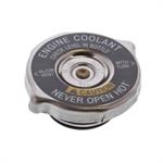 Radiator Cap, 15 psi, Steel, Natural, Buick, Cadillac, Chevy, Chrysler, Dodge, Ford, GMC, Jeep, Olds, Pontiac