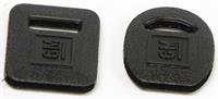 Key covers Ignition/Trunk (Black)