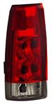 Taillight Assemblies, Red/Clear