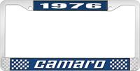nummerplåtshållare, 1976 CAMARO STYLE 2 blå