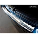 Stainless Steel Rear bumper protector suitable for Mercedes B-Class W247 2018- 'Ribs'