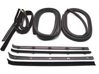 Belt Weatherstrip- Window Channel- Door Seal Kit - Inner & Outer Upper & Division Bar Driver Side & Passenger Side