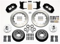 Disc Brake Kit, Forged Narrow Superlite 6R Big Brake Front, Solid Surface, Six Piston Calipers