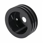 Pulley Crankshaft 5,5"(139,7mm) , Aluminium, 3 Track, Black