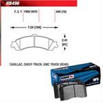 brake pads, rear, HPS