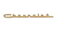 Script, "Chevrolet", Gold (Show Quality)