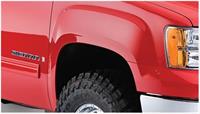Fender Flares, Cut-Out, Front and Rear, Black, Dura-Flex Thermoplastic,  GMC Pickup, Sold as a set of 4