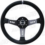 Sparco sport steering wheel universal, alcantara