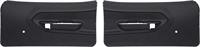 1970-74 BARRACUDA / 'CUDA BLACK FRONT DOOR PANELS