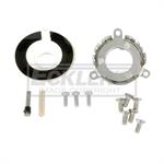 Horn Cap Contact & Mounting Parts Kit, Wood SteeringWheel, For Cars With Tilt Steering Column