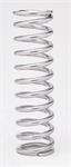 Coil-Over Spring, 350 lbs./in. Rate, 10 in. Length, 2.5 in. Diameter, Silver Powdercoated, Each