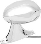 CHROME REMOTE OUTER DOOR MIRROR - LH