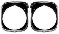 Headlight Bezels, Inner & Outer, Left