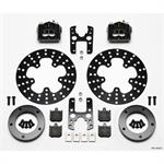 Brake Kit Dls Floater Front Tow Kit, Drilled P & S, Anglia Spindle Mount Wheel