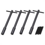 Valve Cover Wing Bolts, 1-Piece, Steel, Black, 1/4 in.-20 Thread, 5.00 in. Length, Set of 4