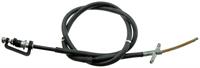 parking brake cable, 165,51 cm, rear right